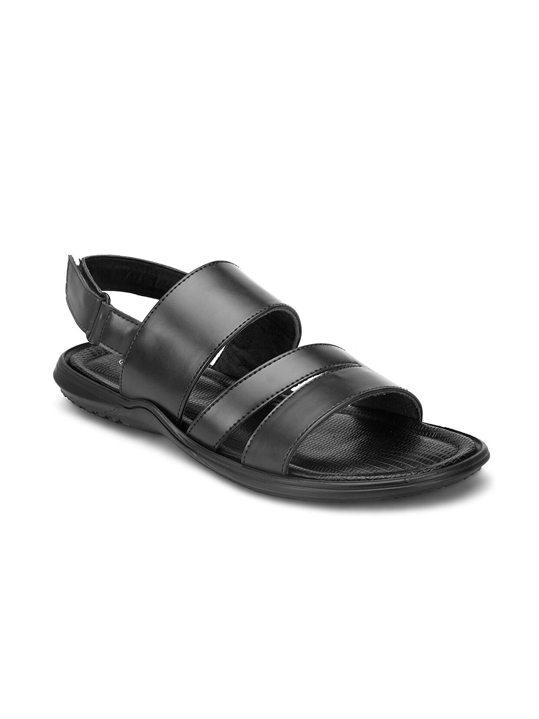 

ALBERTO MORENO Men Black Ethnic Comfort Sandals