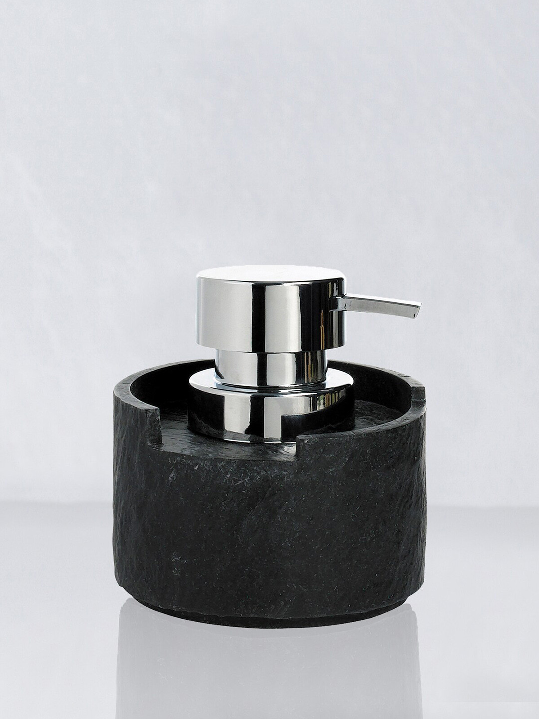 

OBSESSIONS Black Solid Soap & Lotion Dispenser