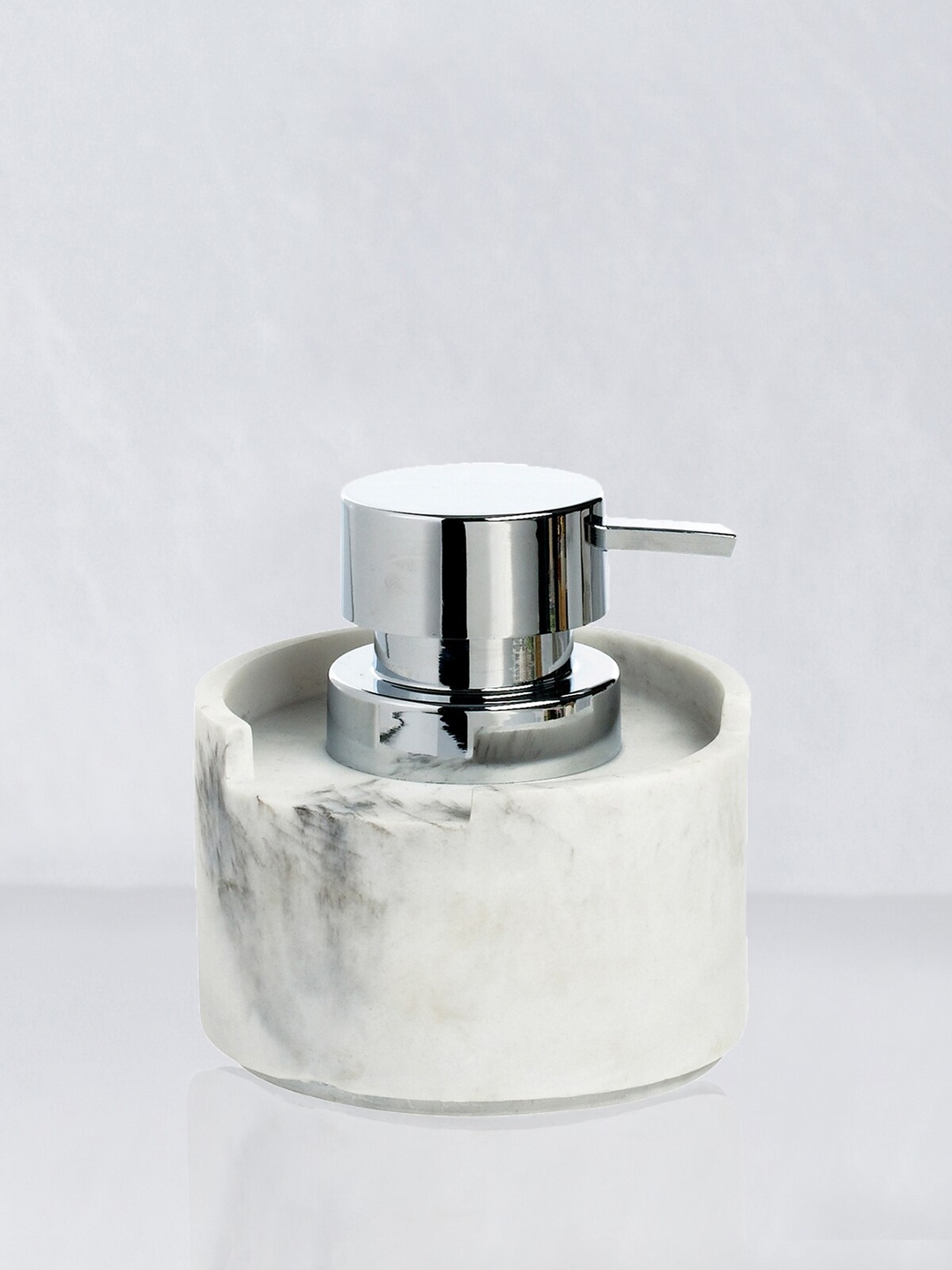 

OBSESSIONS White Solid Soap & Lotion Dispenser