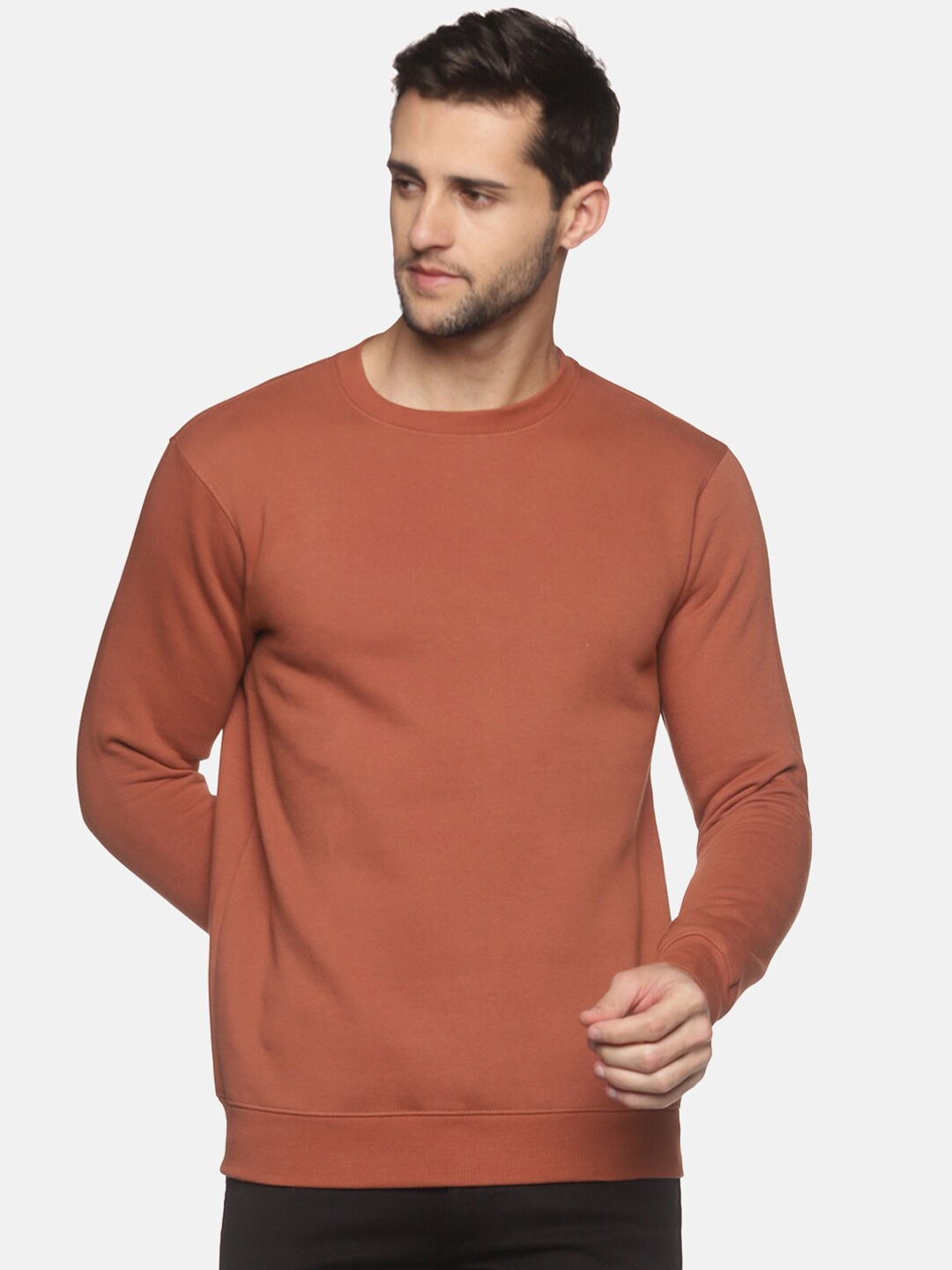 

THE BONTE Men Brown Sweatshirt