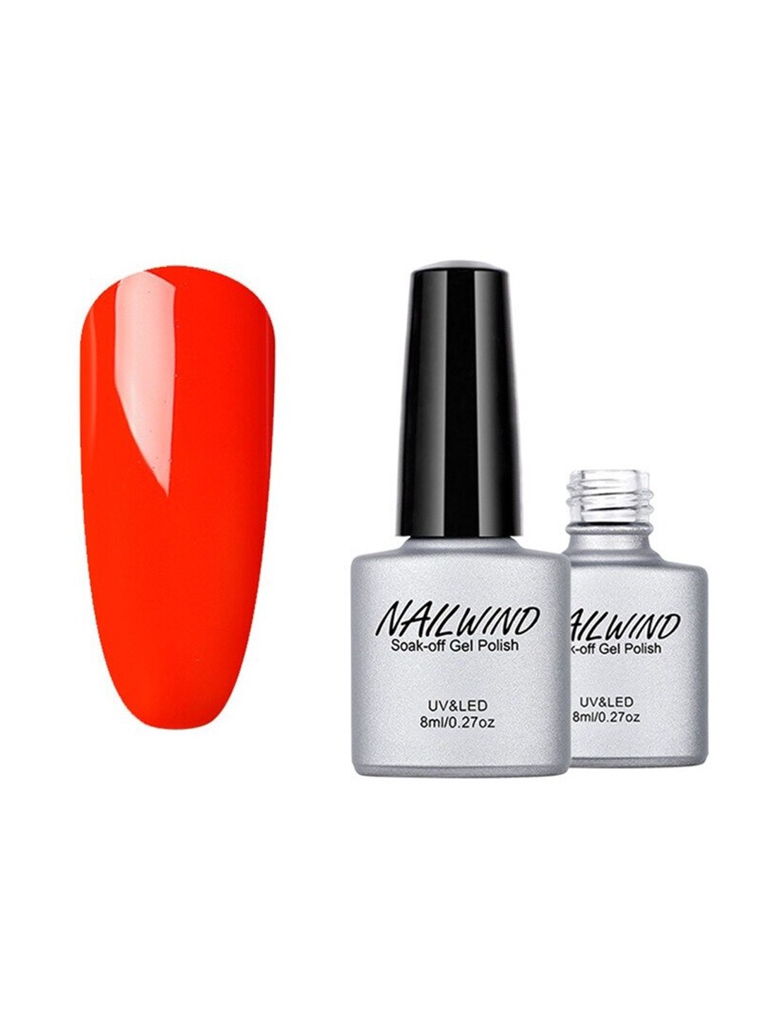 

NAILWIND UV & LED Hybrid Primer Soak-Off Gel Nail Polish 8 ml - NW-8046, Red