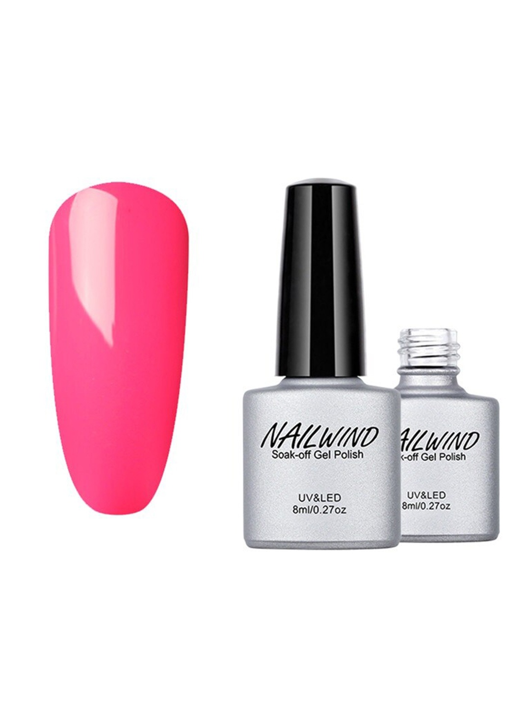 

NAILWIND UV & LED Hybrid Primer Soak-Off Gel Nail Polish 8 ml - NW-8048, Pink