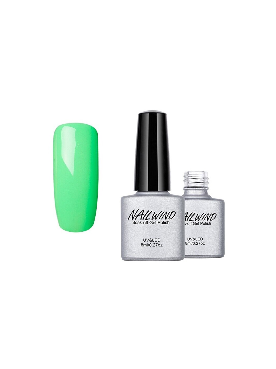 

NAILWIND UV & LED Hybrid Primer Soak-Off Gel Nail Polish 8 ml - NW-8010, Green