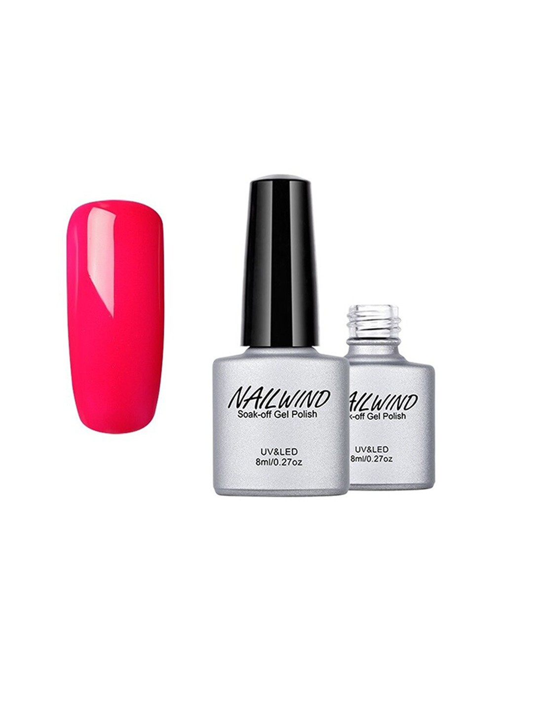 

NAILWIND UV & LED Hybrid Primer Soak-Off Gel Nail Polish 8 ml - NW-8028, Red