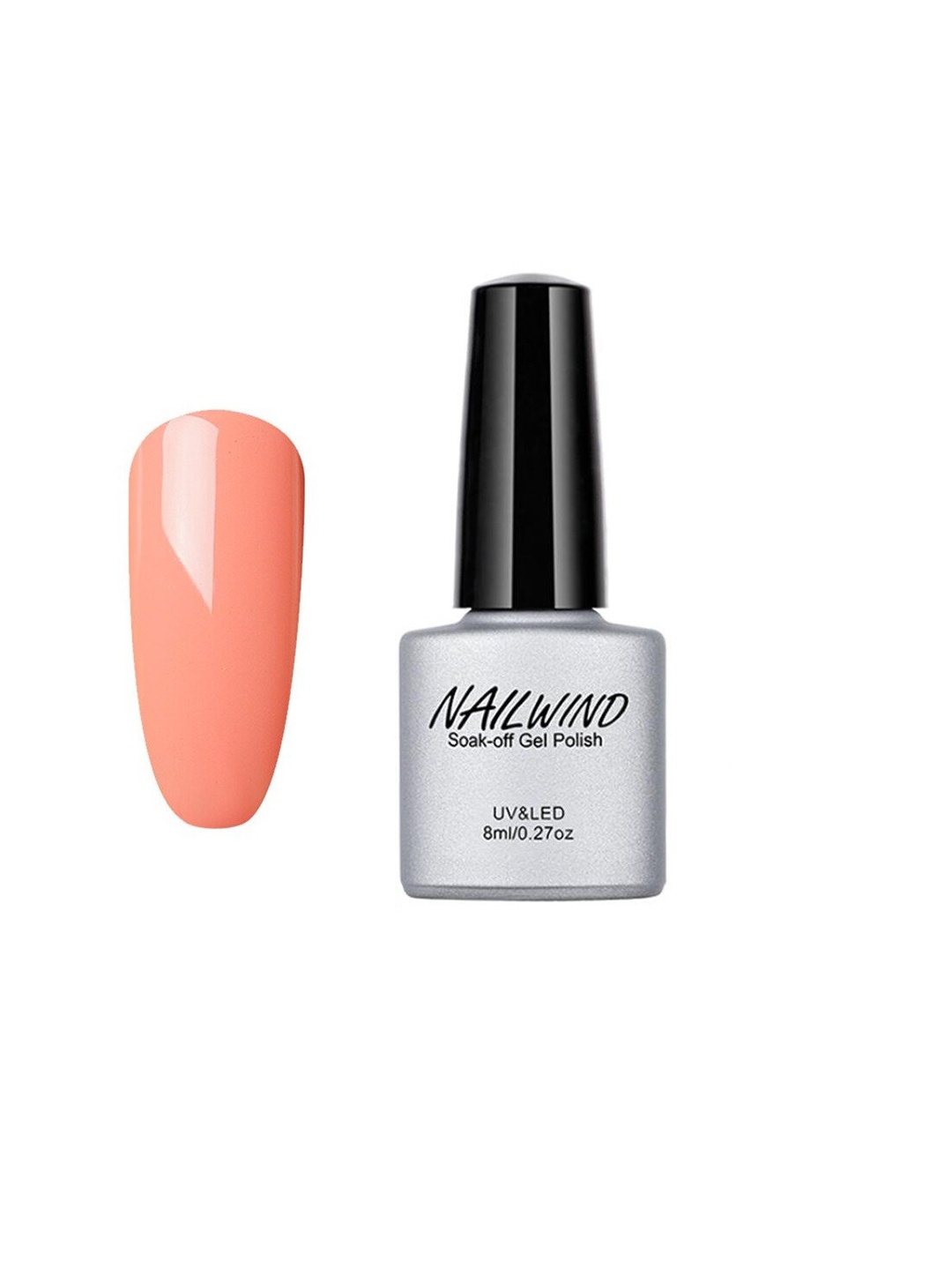 

NAILWIND UV & LED Hybrid Primer Soak-Off Gel Nail Polish 8 ml - NW-8033, Peach