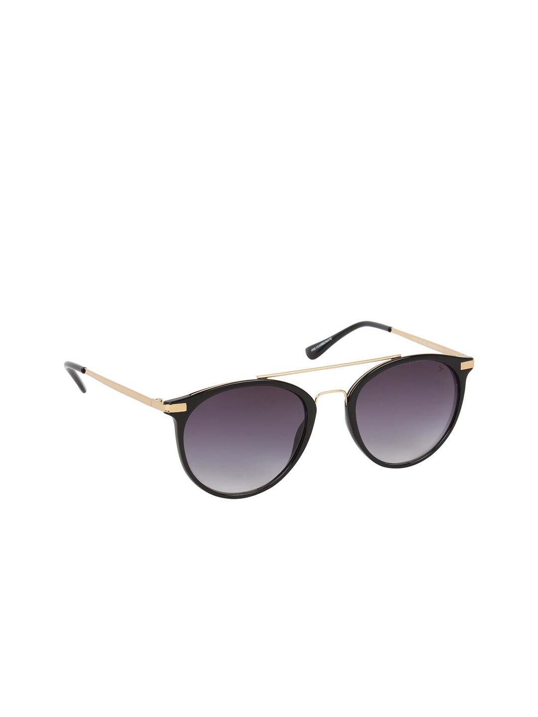 

Scavin Women Black Lens & Black Round Sunglasses with UV Protected Lens SCA S19905
