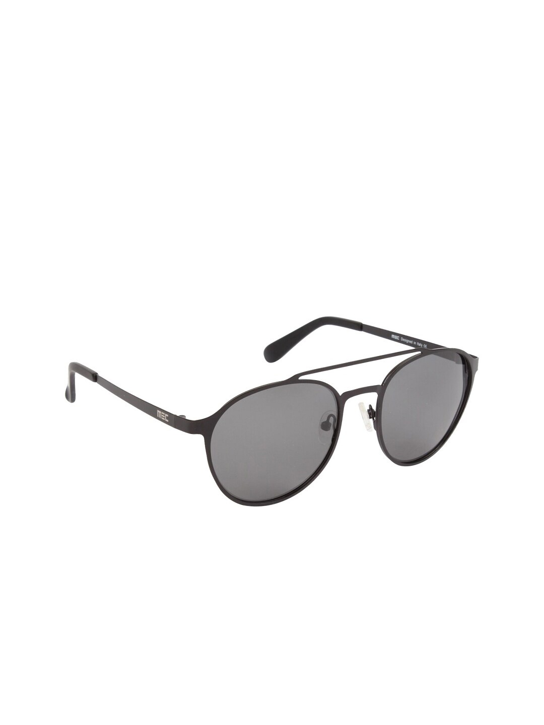 

Scavin Unisex Grey Lens & Black Round Sunglasses with Polarised Lens SCA S959 BLK