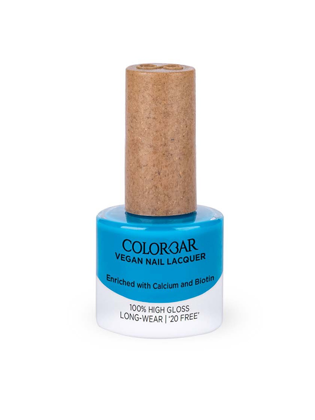 

Colorbar 100% High Gloss Long Wear Vegan Nail Lacquer with Calcium & Biotin 8 ml - So Cold 125, Blue