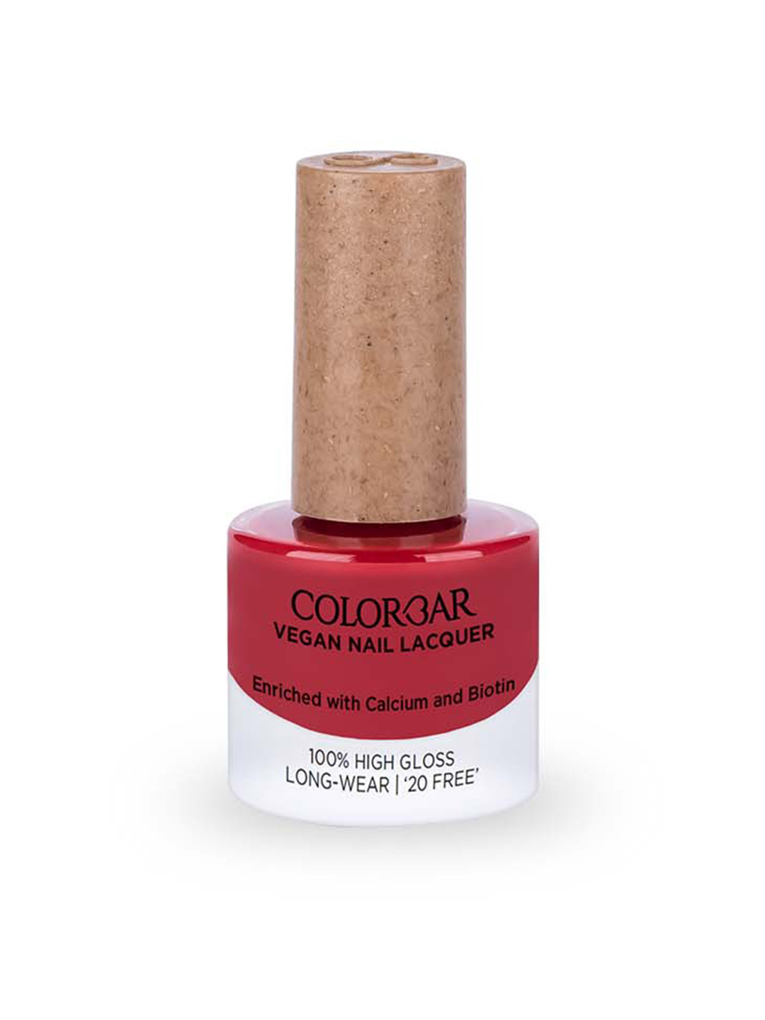 

Colorbar 100% High Gloss Long Wear Vegan Nail Lacquer with Calcium & Biotin 8 ml - Sangria 009, Maroon