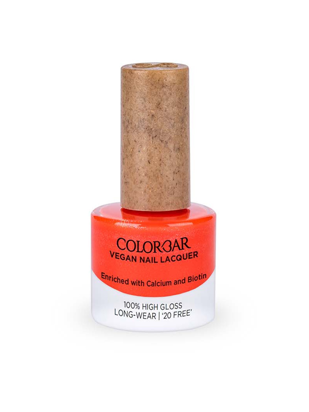 

Colorbar 100% High Gloss Long Wear Vegan Nail Lacquer with Calcium & Biotin 8 ml - Lady in Red 002