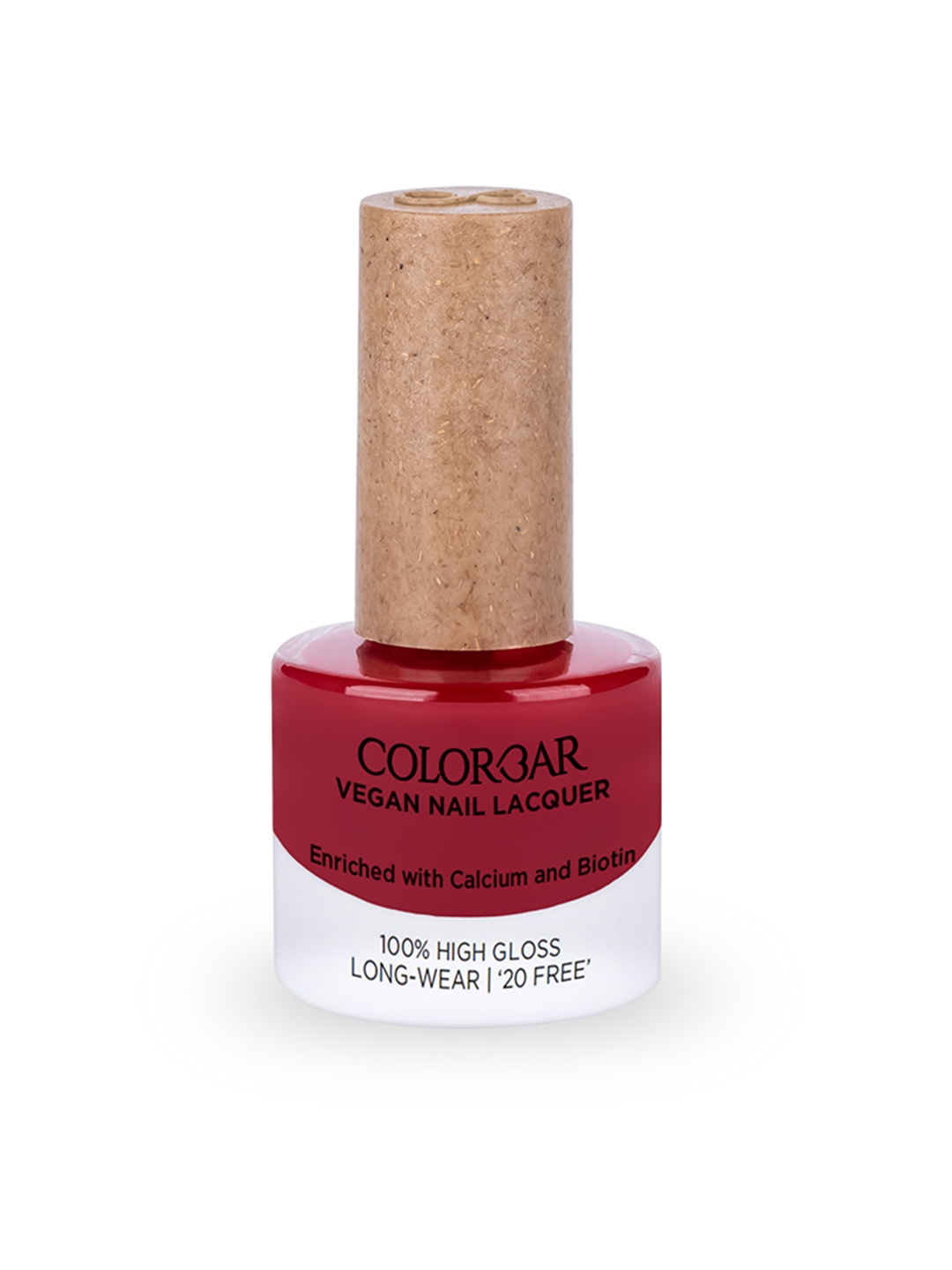 

Colorbar 100% High Gloss Long Wear Vegan Nail Lacquer with Calcium & Biotin 8 ml - Sweetheart 012, Maroon