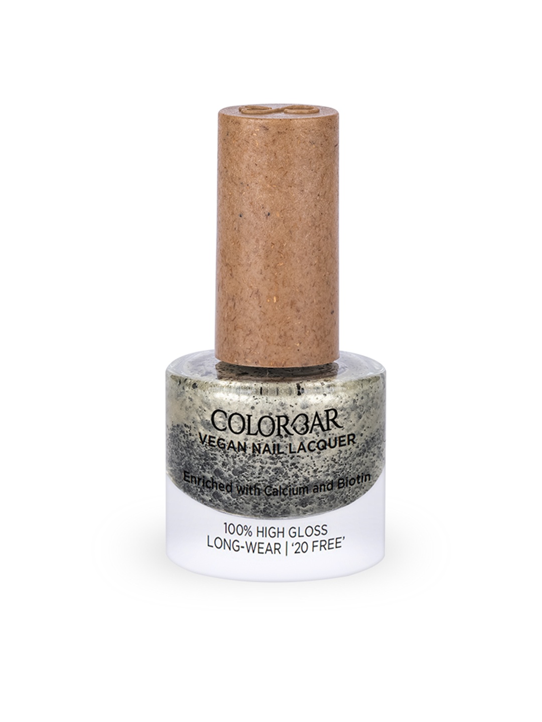 

Colorbar 100% High Gloss Long Wear Vegan Nail Lacquer with Calcium & Biotin 8 ml - Cookie Rush 289, Gold