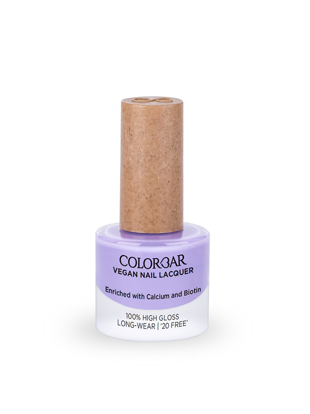 

Colorbar Long-Wear Glossy Vegan Nail Lacquer with Calcium & Biotin 8ml - Dark Orchid, Purple