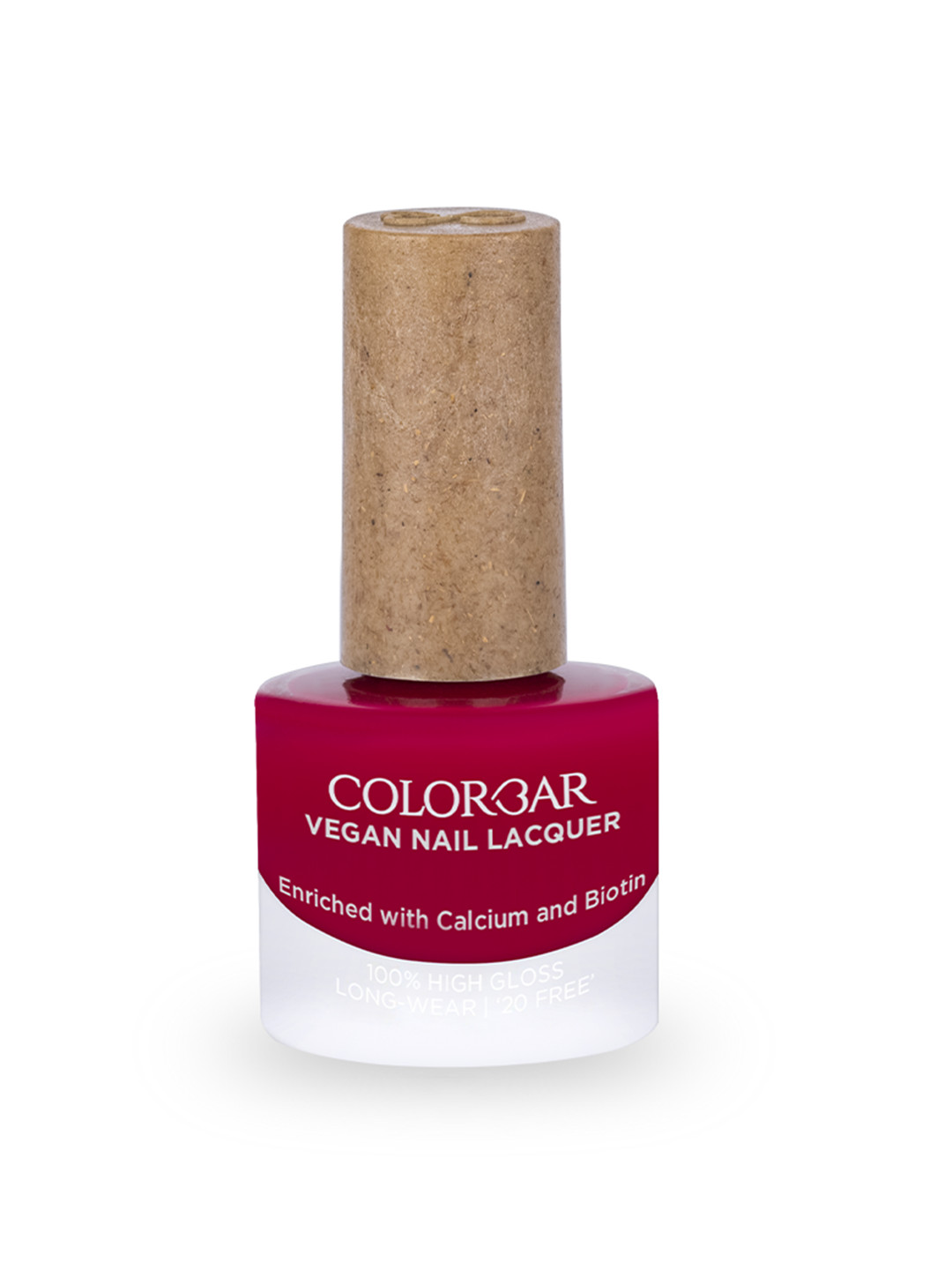 

Colorbar Long-Wear Glossy Vegan Nail Lacquer with Calcium & Biotin 8ml - Poised, Maroon