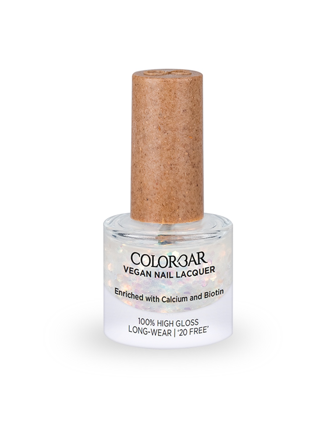 

Colorbar Vegan Nail Lacquer with Calcium & Biotin - Spectrum 296, Off white