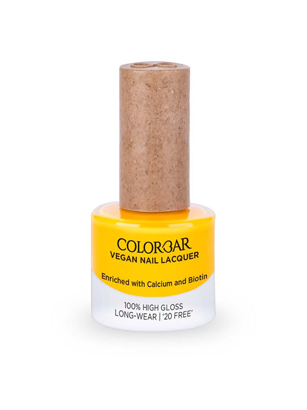 

Colorbar 100% High Gloss Long Wear Nail Lacquer with Calcium & Biotin - Beehave 102, Yellow