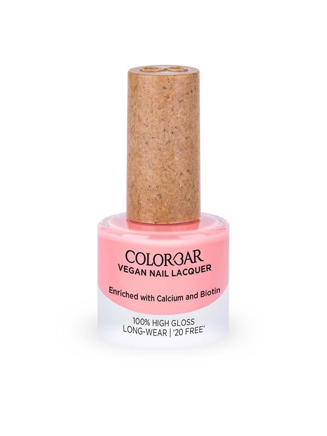 

Colorbar 100% High Gloss Long Wear Nail Lacquer with Calcium & Biotin - Too Much 262, Pink