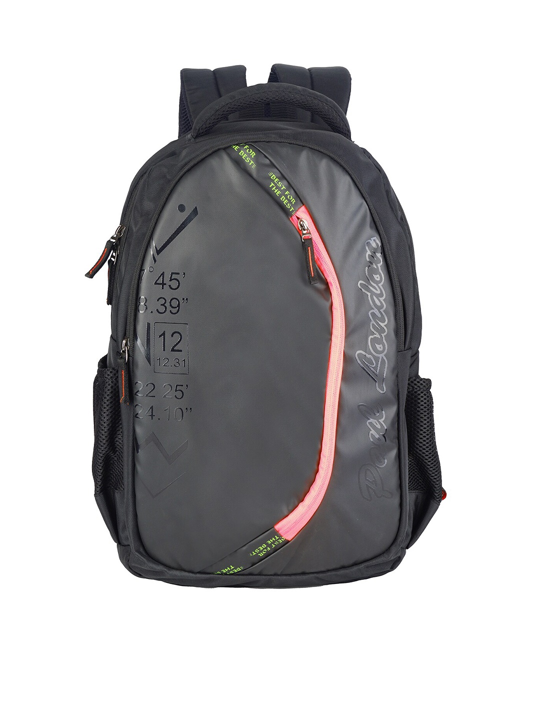 

PAUL LONDON Unisex Black 15 Inch Laptop Backpack
