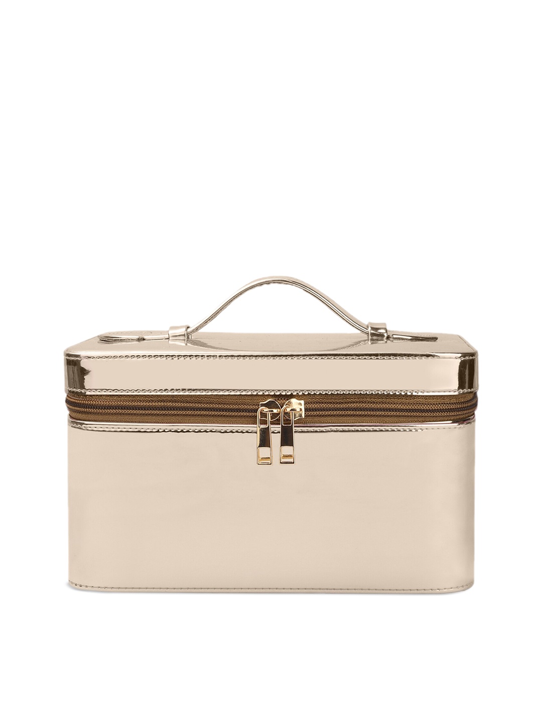 

NFI essentials Women Gold-Toned Toiletry Kit
