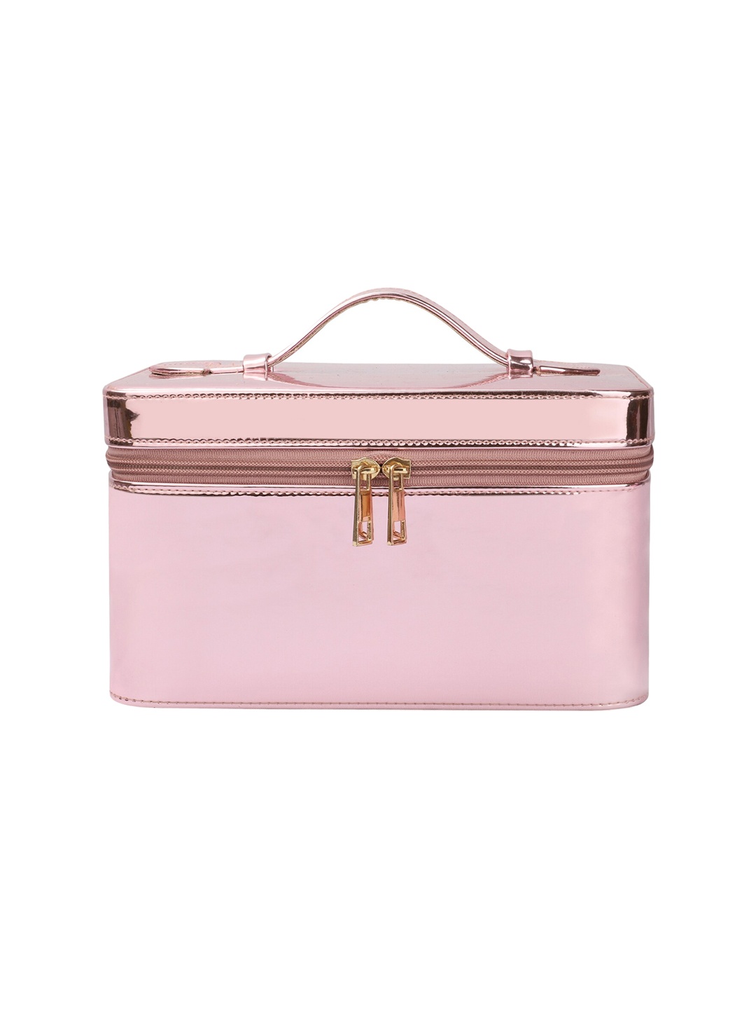 

NFI essentials Women Pink Solid Multipurpose Jewellery Box