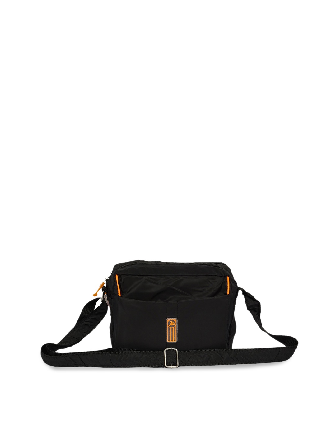 

NFI essentials Unisex Black Messenger Bag