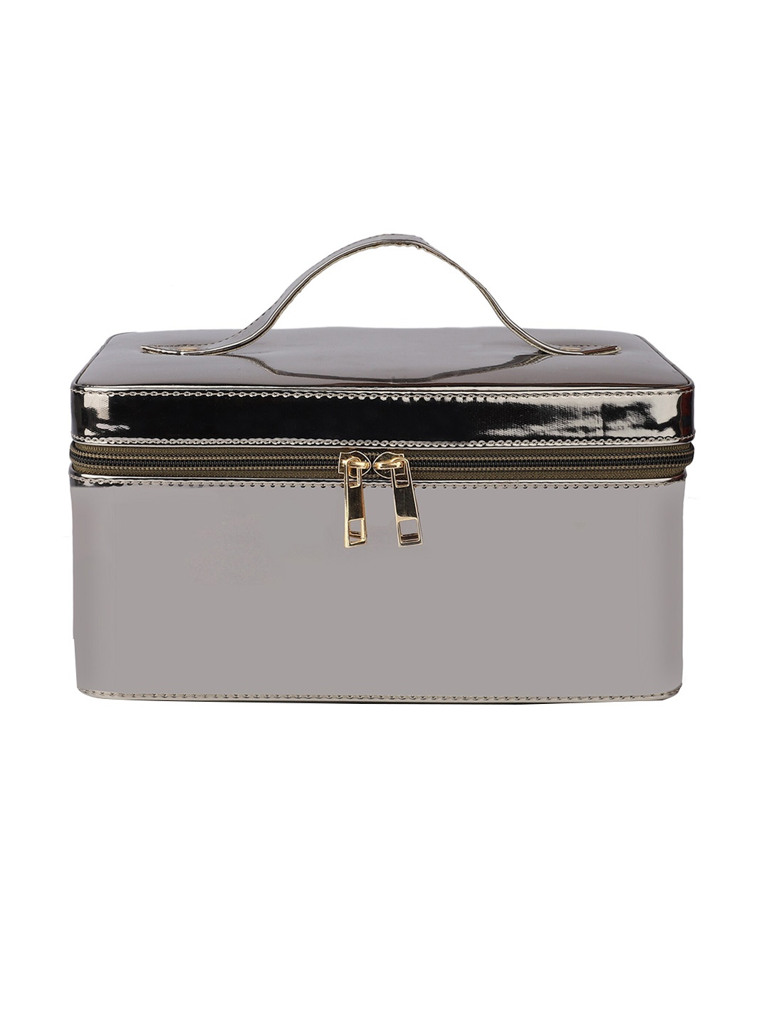 

NFI essentials Metallic Lightweight Bridal Makeup Vanity Box