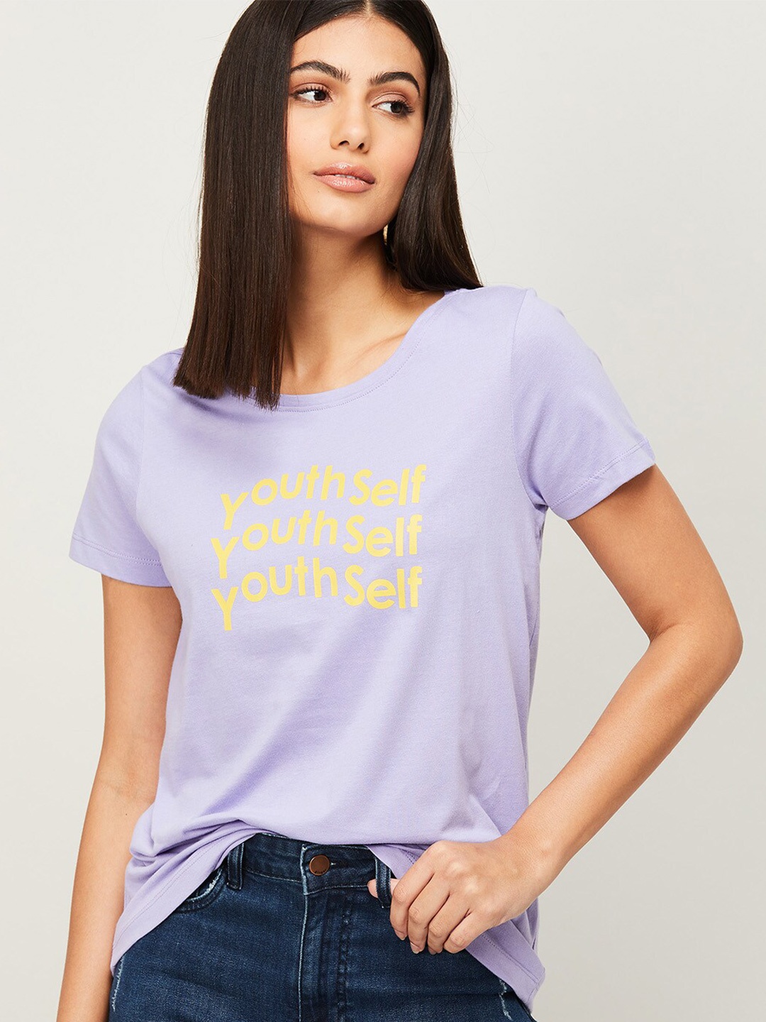 

Fame Forever by Lifestyle Blue Print Top 100% COTTON