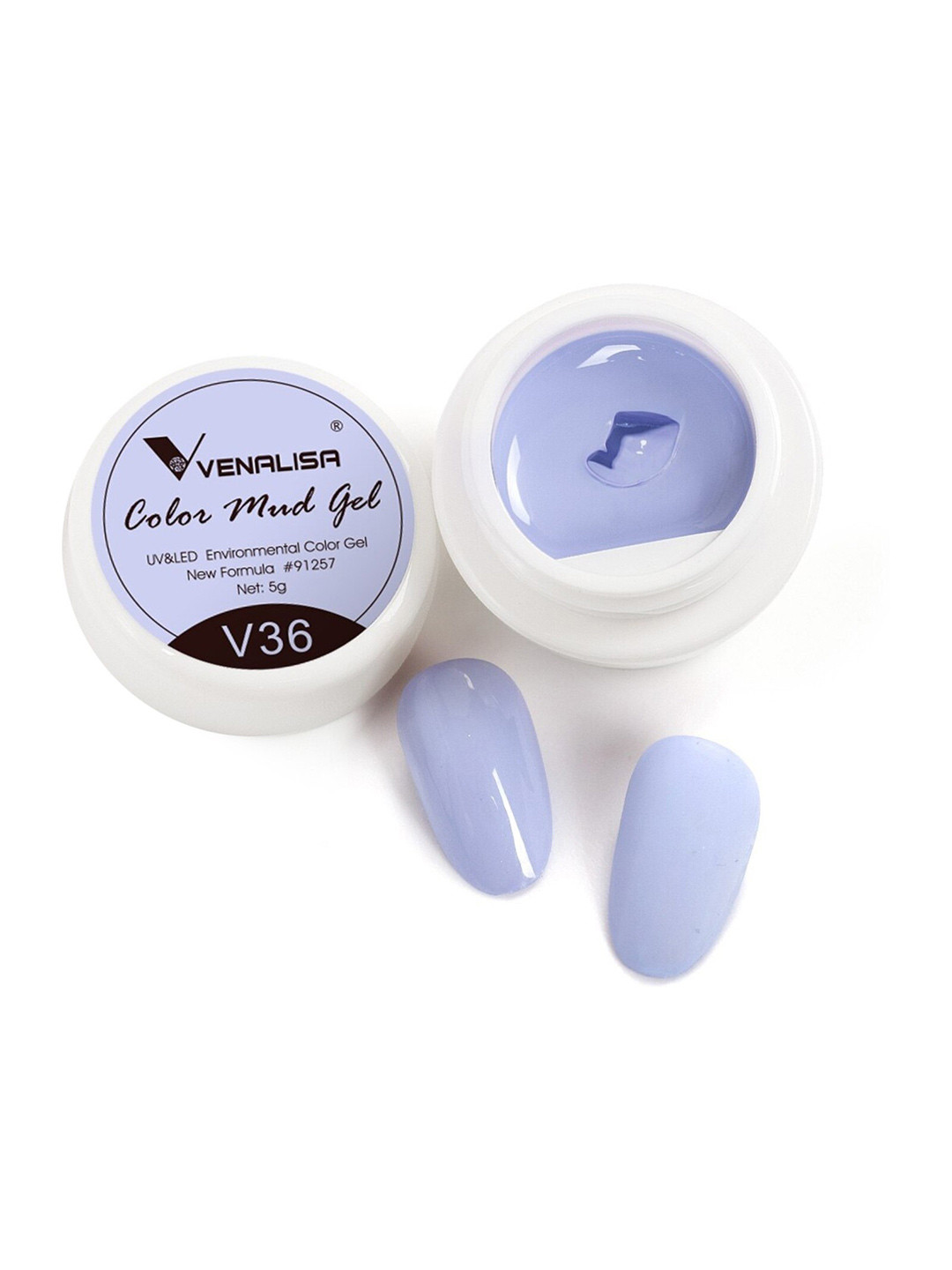

VENALISA Color Mud UV & Led Gel Nail Polish 5 g - V36, Blue
