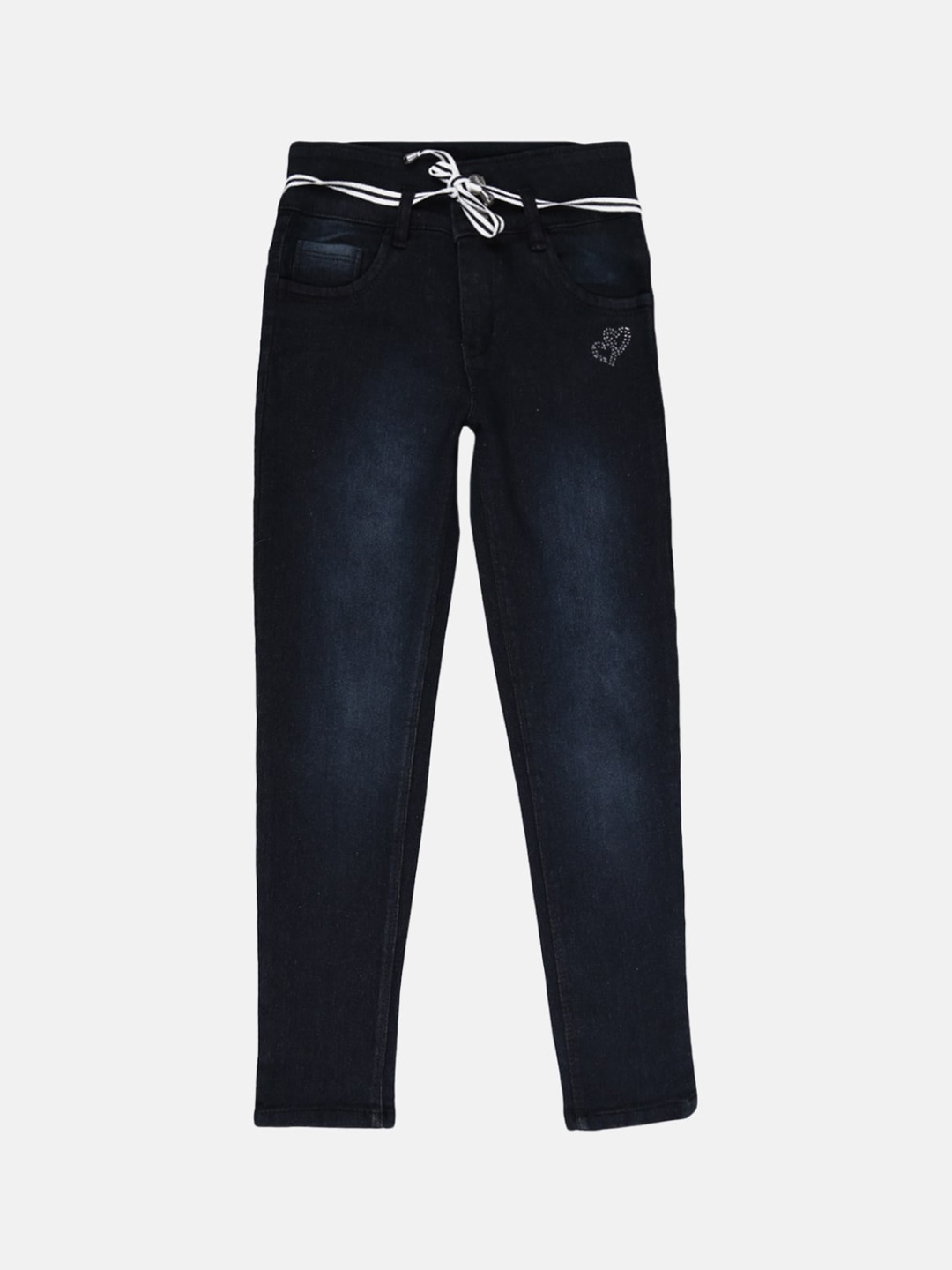 

V-Mart Girls Black Light Fade Jeans
