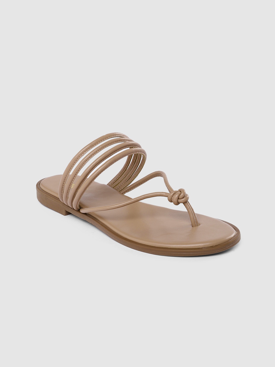 

Inc 5 Women Beige Open Toe Flats