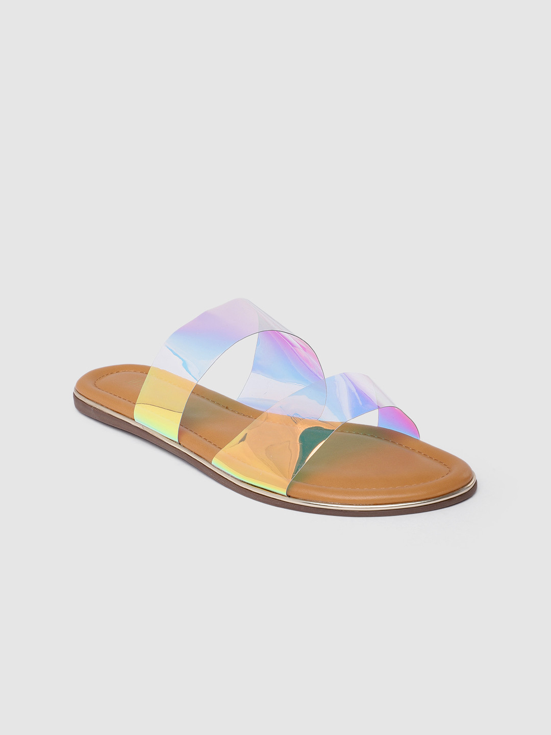 

Inc 5 Women Transparent Open Toe Flats