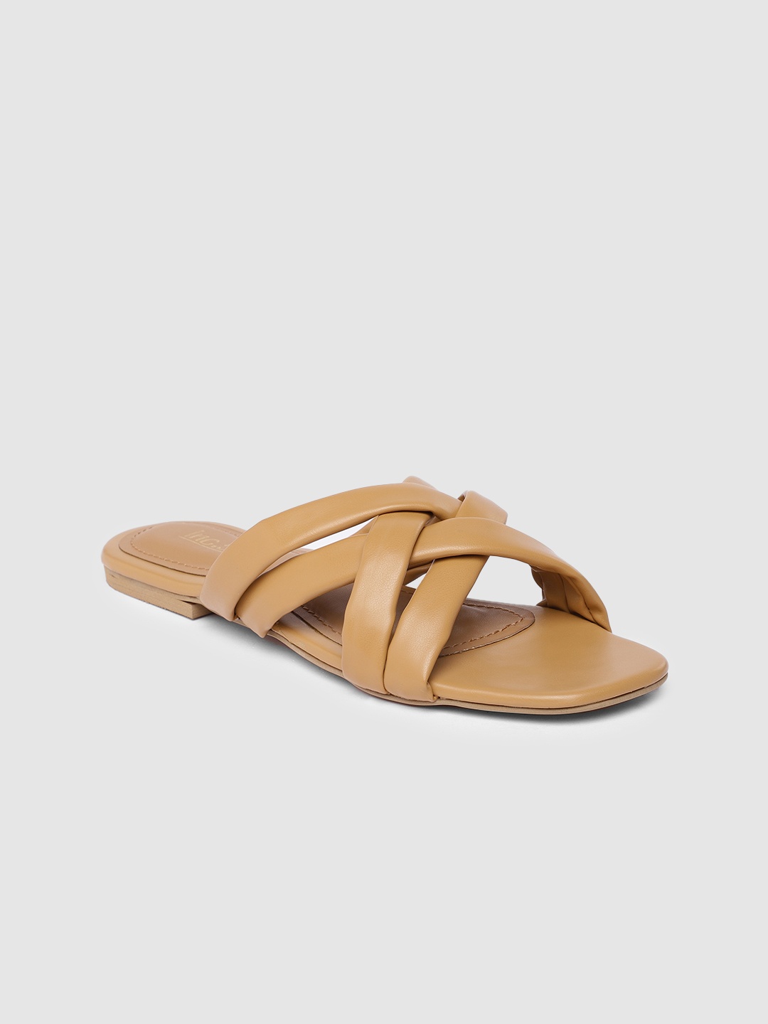 

Inc 5 Women Beige Open Toe Flats