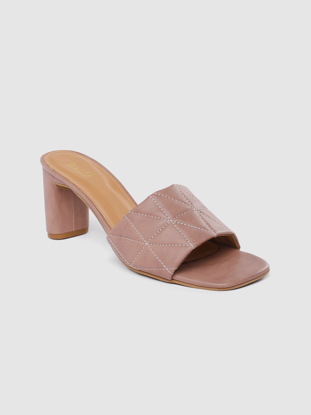 

Inc 5 Women Purple PU Comfort Sandals