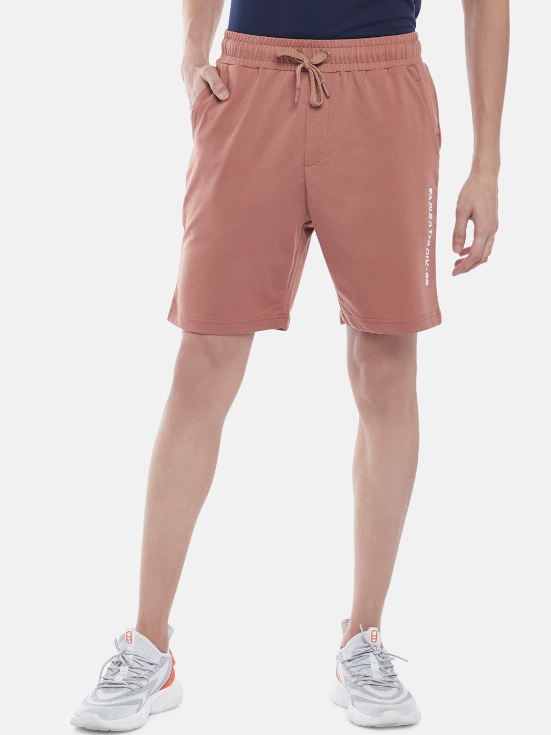 

Ajile by Pantaloons Men Rust Slim Fit Regular Shorts