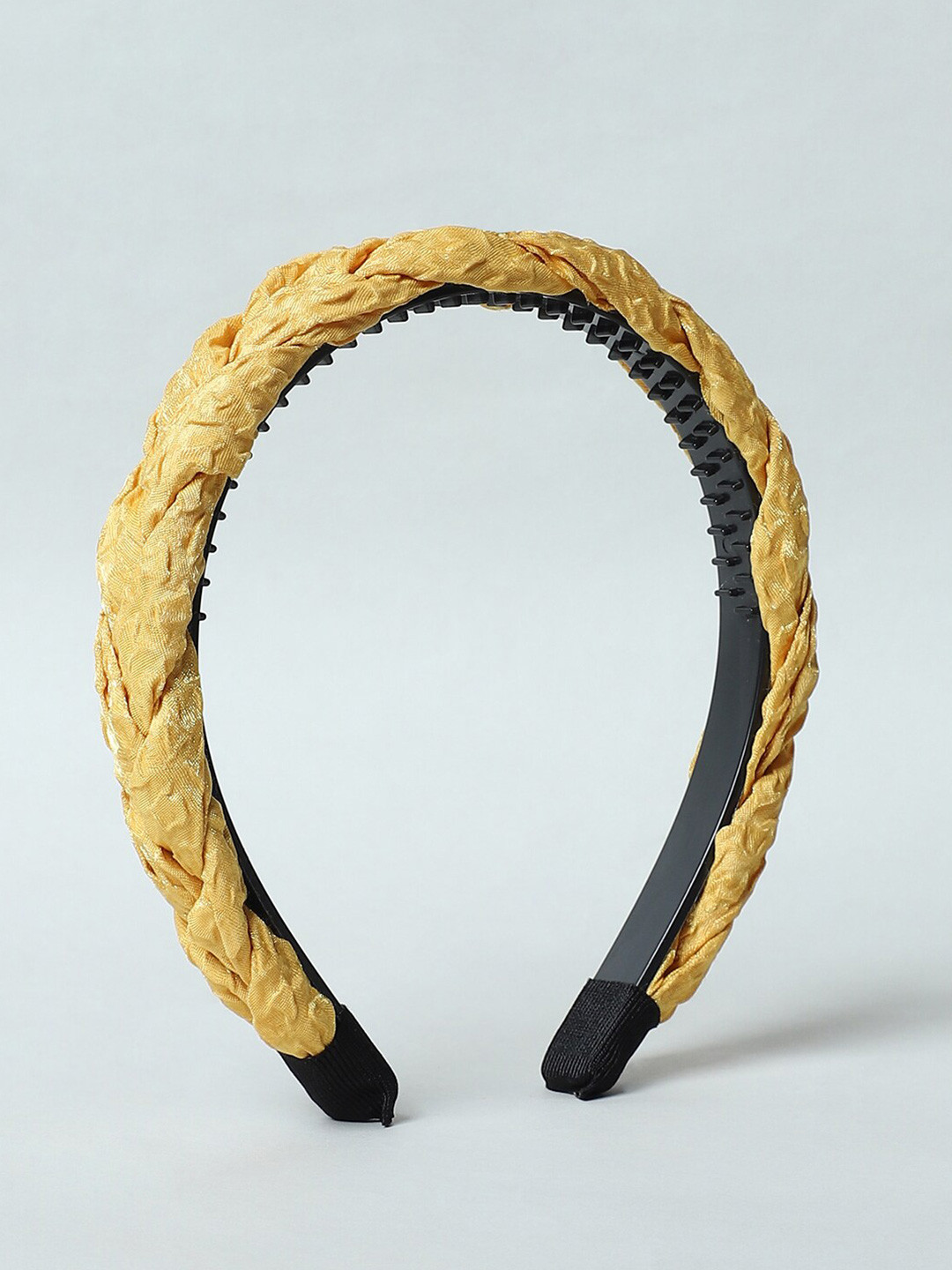 

ONLY Women Yellow Textured Hairband