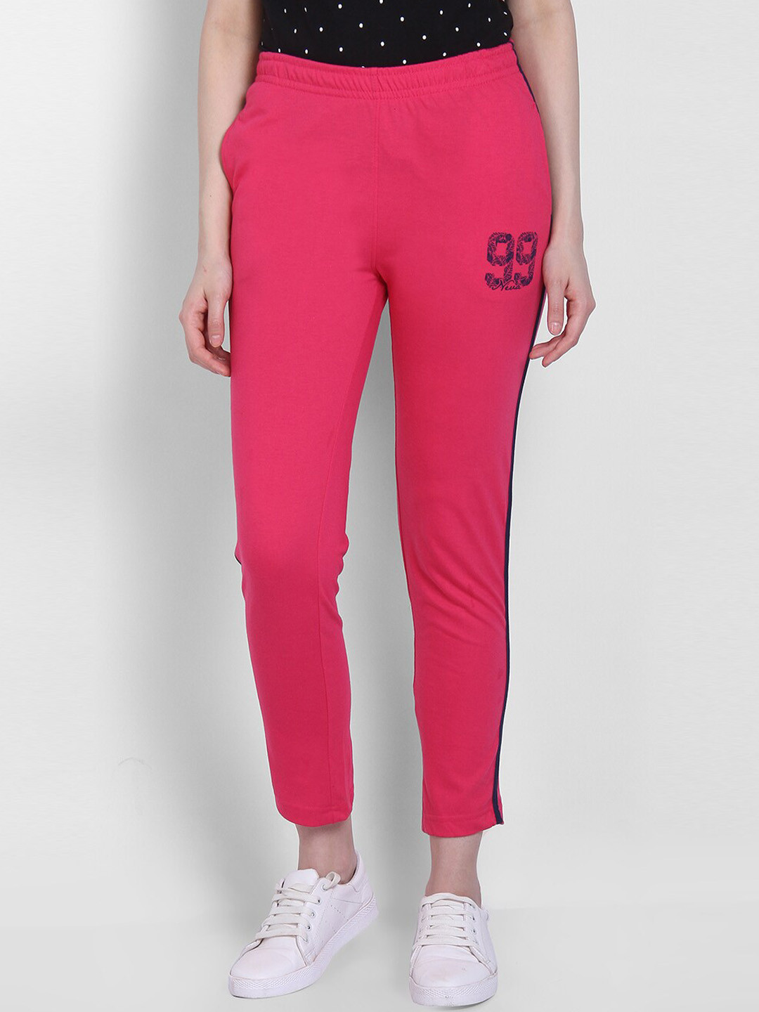 

NEVA Women Pink Solid Track Pant
