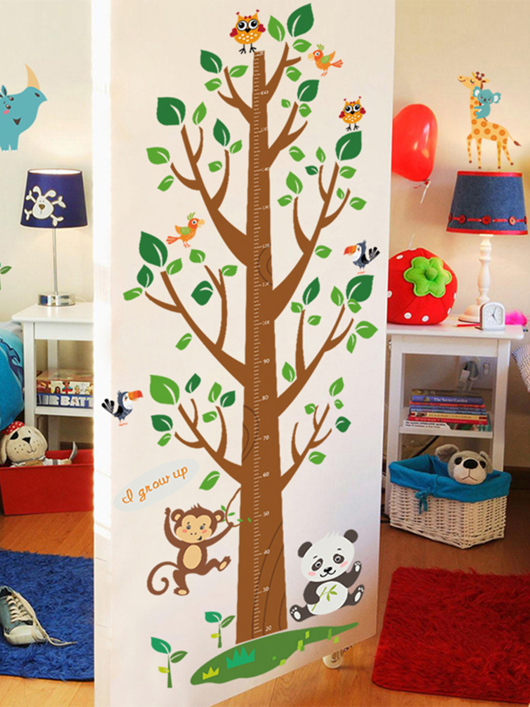 

Home Centre Brown & Green Animals & Tree Height Wall Decor