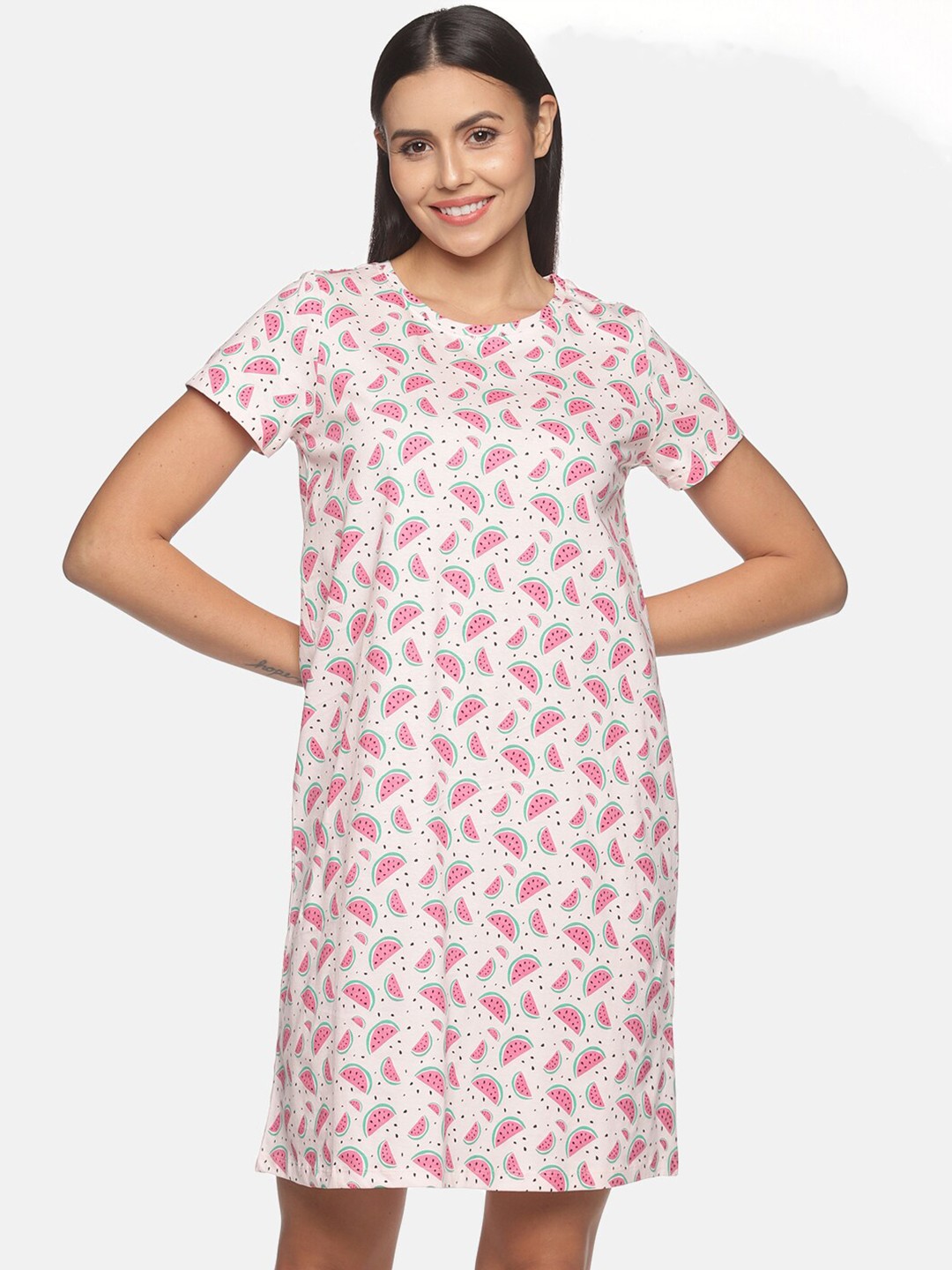 

BEVERLY BLUES Pink Nightdress