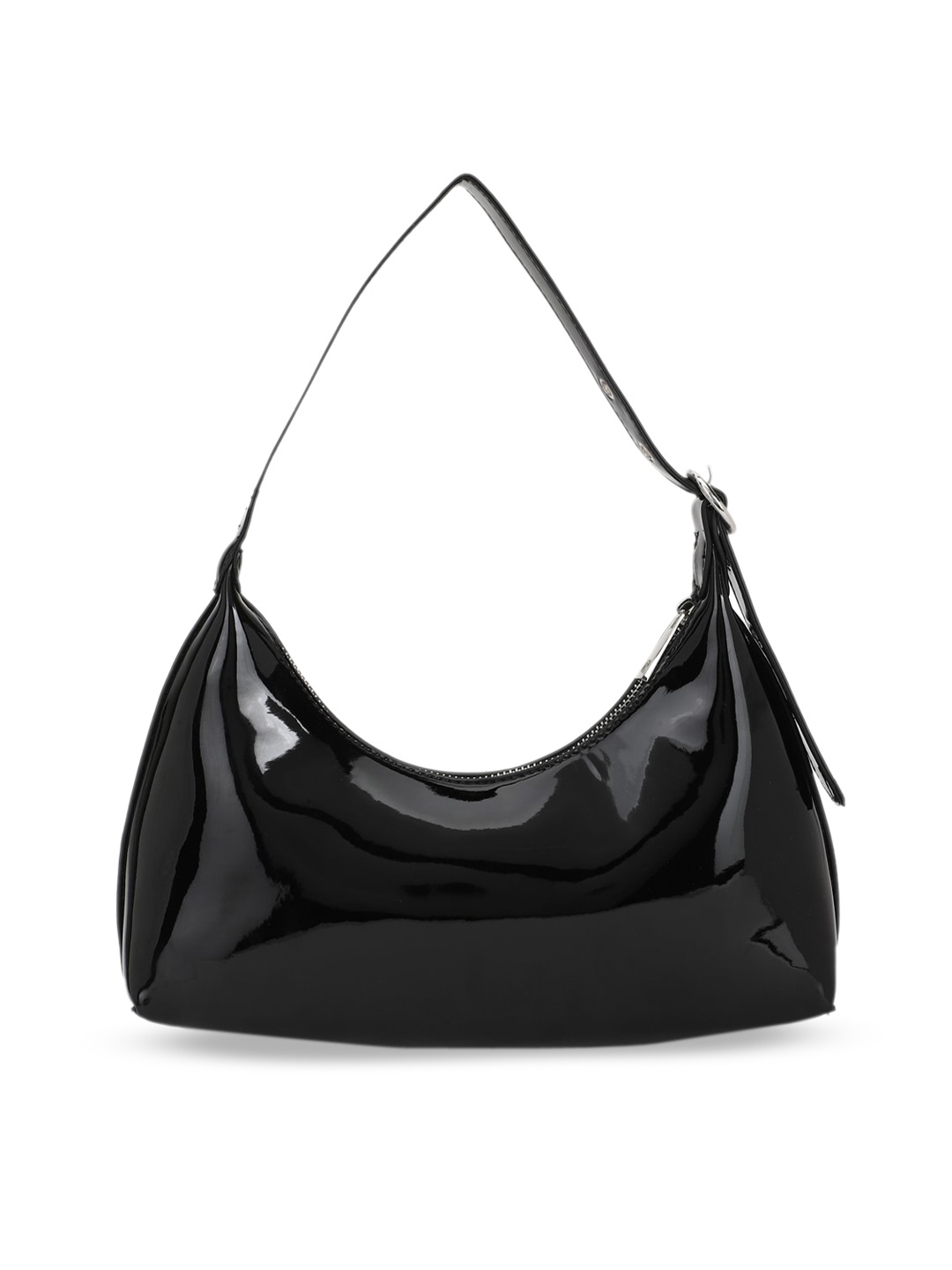 

FOREVER 21 Black Shopper Hobo Bag