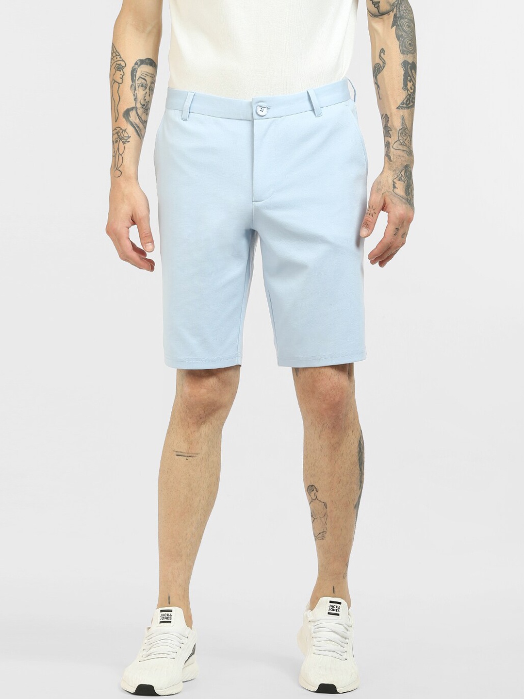 

Jack & Jones Men Blue Slim Fit Shorts