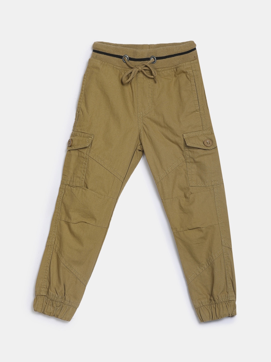 

V-Mart Boys Beige Classic Cargos Trousers