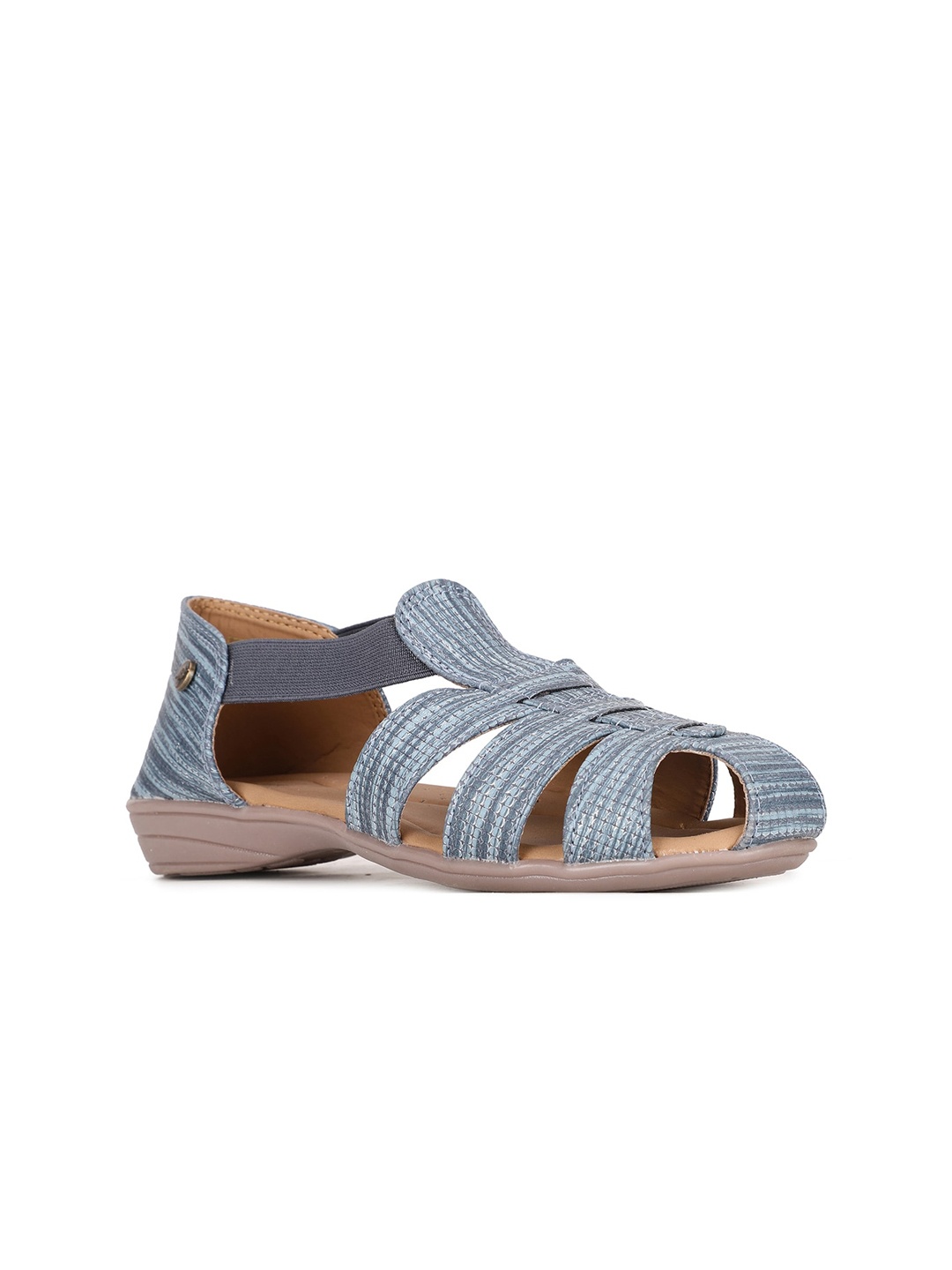 

Bata Women Blue Solid Ballerinas