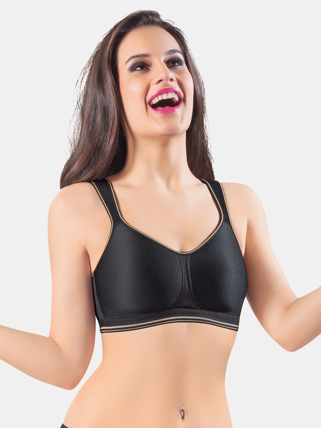 

Dazzle Black Bra