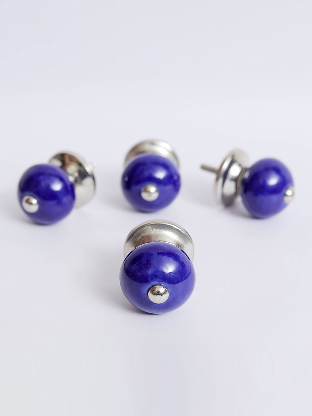 

Home Centre Set of 6 Blue Corsica Venice Textured Ceramic Drawer Knob
