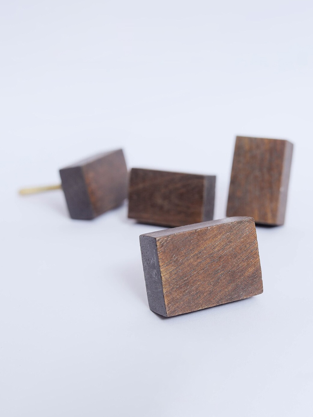 

Home Centre Set of 6 Corsica Venice Brown Wooden Drawer Knobs