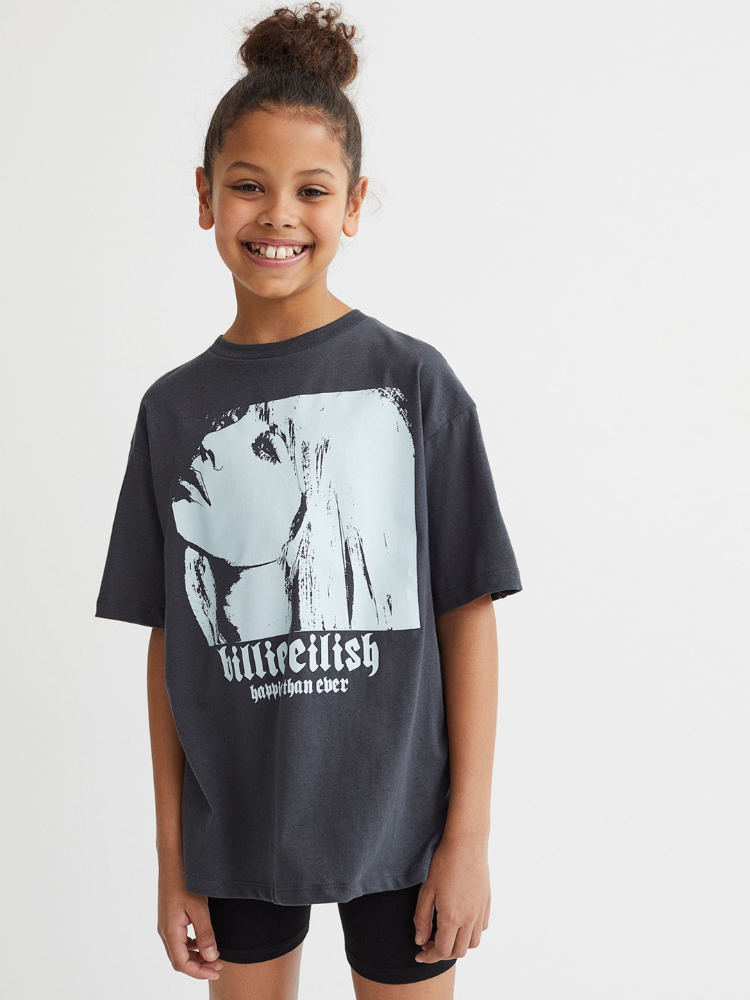 

H&M Girls Grey 2-Piece Cotton Set