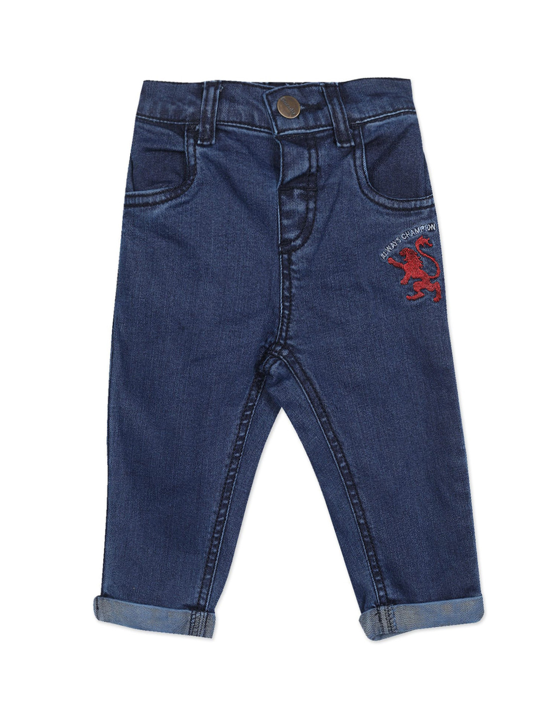 

Donuts Boys Blue Mid Rise Rinsed Jeans