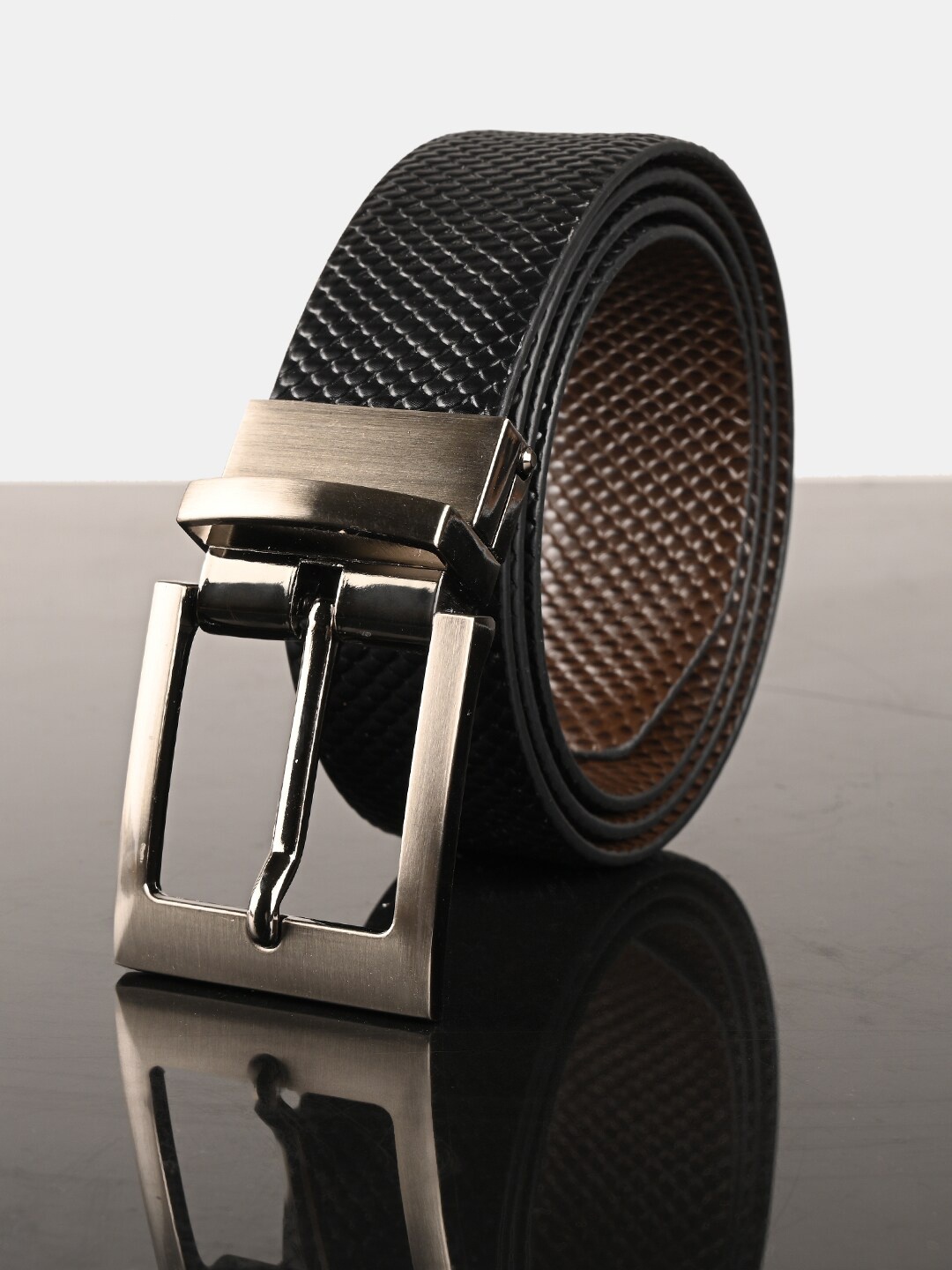 

BuckleUp Men Brown Leather Belt