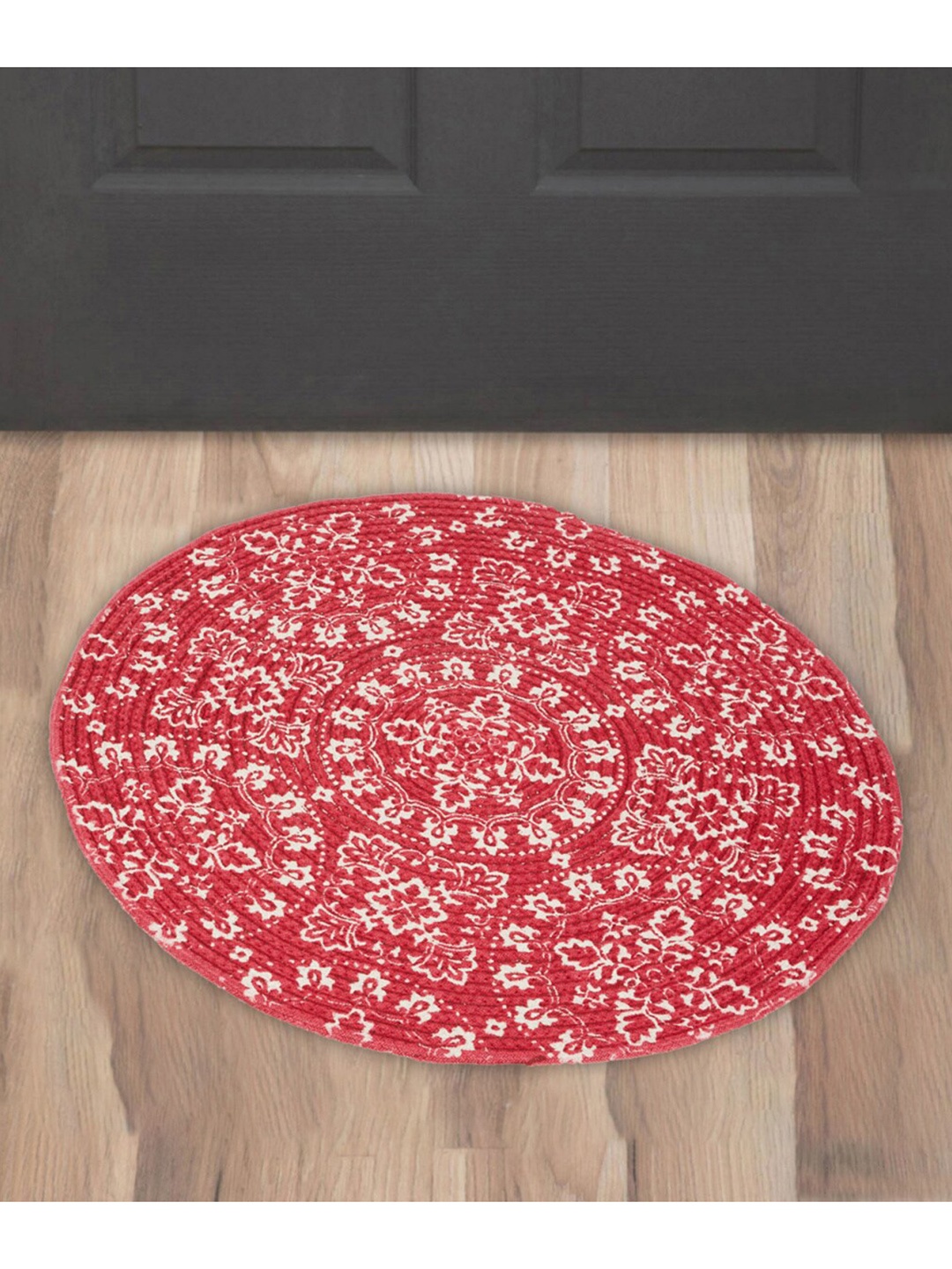 

Home Centre Red & White Printed Anti-Skid Doormats