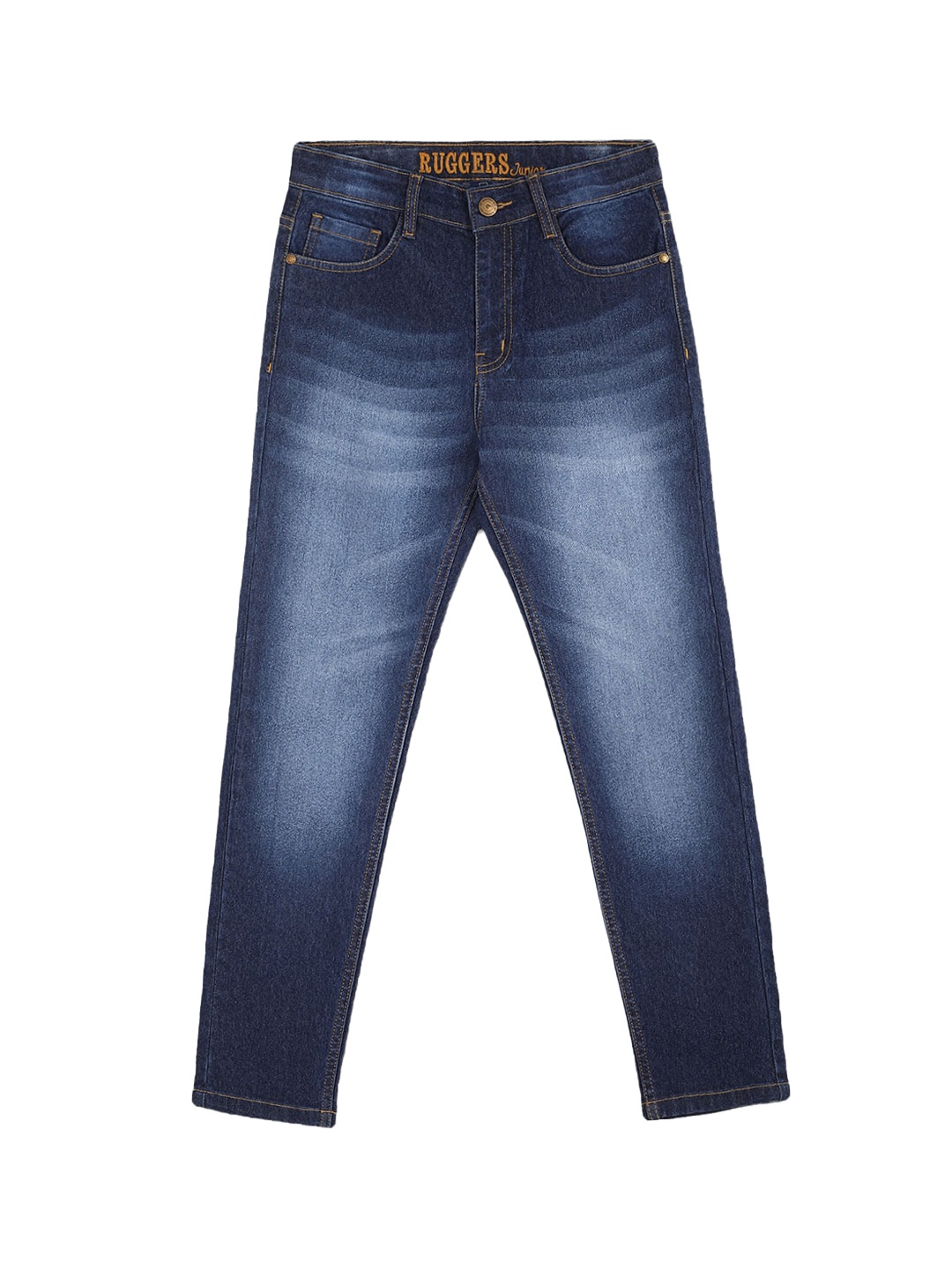 

Ruggers Junior Boys Blue Heavy Fade Jeans